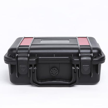 11in Waterproof Hard Case with DIY Customizable Foam Insert (10 x 7 x 3.5in Interior) - color: Black-11in