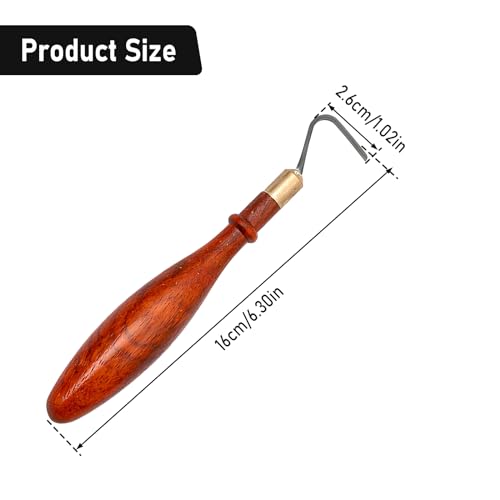 Pottery Trimming Tool, L-Shape Tungsten Clay Sculpting Tools