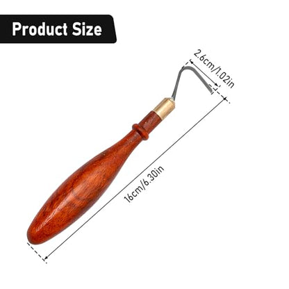 Pottery Trimming Tool, L-Shape Tungsten Clay Sculpting Tools