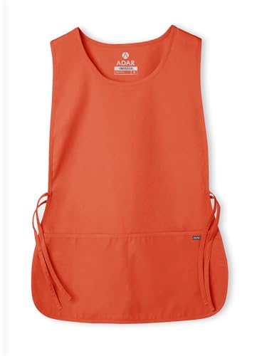 Adar Universal Cobbler Apron - Unisex Cobbler Apron - color: Mandarin Orange, size: Standard