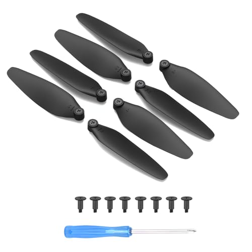 8Pcs Generic Propellers for Potensic Atom SE Atom 3 Drone Replacement Spare Parts Accessories Low-Noise Quick-Release Blades Props