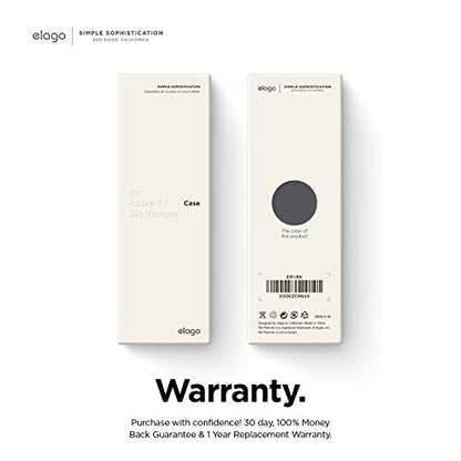 elago R3 Protective Case for Apple TV 4K Siri Remote 1st Generation - color: Black