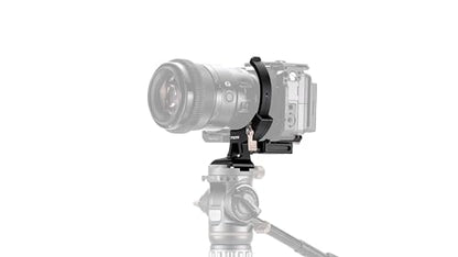 Tilta Adjustable Vertical Camera Support Bracket for Small Cameras | Arca Quick Release Plate | Universal 1/4"-20 Screw | Lightweight Aluminum Alloy | Horizontal & Vertical Configurations (Black)