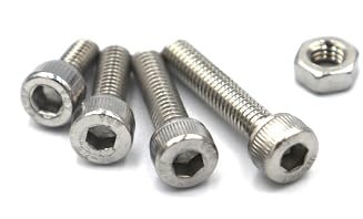 440pcs Hexagon Socket Set, 304 Stainless Steel, M3 M4 M5 Tapping Screw and Nut Sorting Kit with Cassette