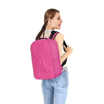 MOSISO Camera Backpack, DSLR/SLR/Mirrorless Photography Camera Bag - color: Rose Red