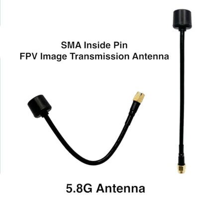 5.8GHz FPV Antenna, 2.5db RHCP SMA Male Replacement Antenna - color: UP155R