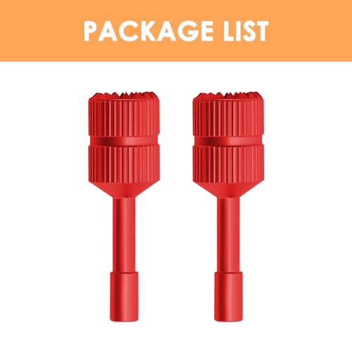CAPART Extended Joysticks Thumb Rocker for DJI RC & DJI RC 2 Controller, Compatible DJI Air 3 2S Mavic 3 Classic Pro Mavic 2 Mini 4 3 Pro Drone Controller Sticks (Red) - color: Red