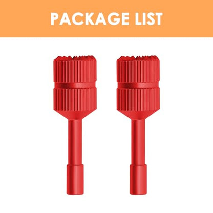CAPART Extended Joysticks Thumb Rocker for DJI RC & DJI RC 2 Controller, Compatible DJI Air 3 2S Mavic 3 Classic Pro Mavic 2 Mini 4 3 Pro Drone Controller Sticks (Red) - color: Red
