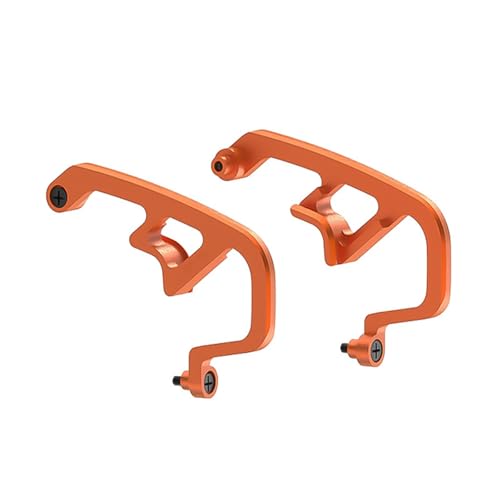 SZZCNOX Anti-Collision Protective Bumper Bars for DJI Avata 2 Drone Lens Aluminum Alloy Gimbal Bumper Guard, PTZ Camera Lens Protection Rod for DJI Avata 2 Drone Accessories (Orange) - color: Orange