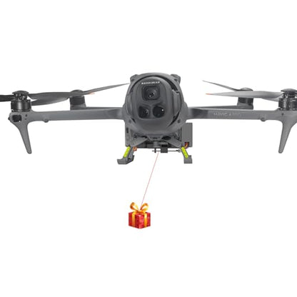 Hanatora Payload Release Dropping Device for DJI Mavic 4 Pro Drone,Delivery Airdrop Dropper,Fishing Bait Kit Accessories