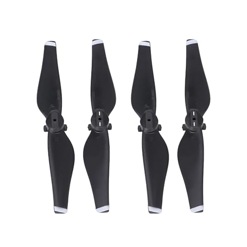 2 Pairs Drone Propellers Replacement, CW CCW Carbon Fiber Propeller Blades, Quick Release RC Drone Propeller Blades Quadcopter Accessory Replacement for Mavic Air Drone