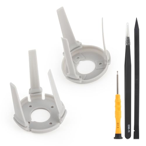 Replacement for DJI Mini 4 Pro Gimbal Shock Absorption Rubber for DJI Mini 4 Pro Damper Rubber Gimbal Camera Shock Absorber Drones Accessories Parts with Repair Tools(Left and Right Rubber)
