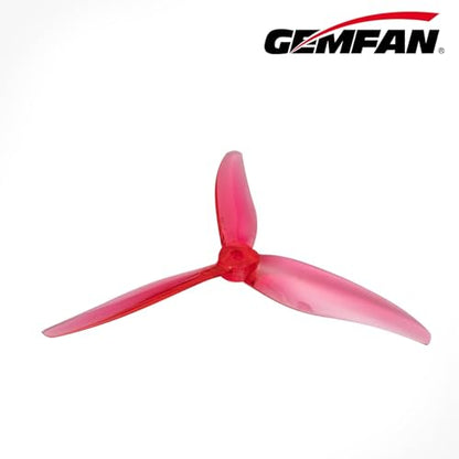 Gemfan Hurricane 51366 MCK Rev3 5.1-Inch 3-Blade PC FPV Props, 10CW + 10CCW