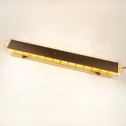 CFLMYYXGS 63" 120 LED 26 Strobe Amber Emergency Warning Beacon Light bar - color: 120 LED Amber