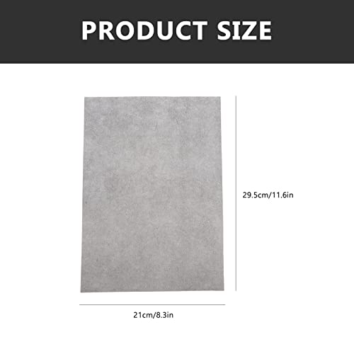 Beatifufu A4 Carbon Transfer Paper Sheets One-Side Graphite Copy Paper for Tracing Drawing Writing Pattern Transfer DIY Crafts Art Design and Imprinting