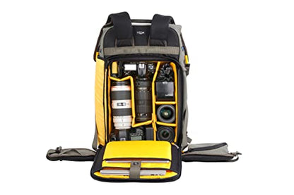 Vanguard VEO Active 53 Camera Backpack, Khaki Green - color: Khaki Green, size: 53