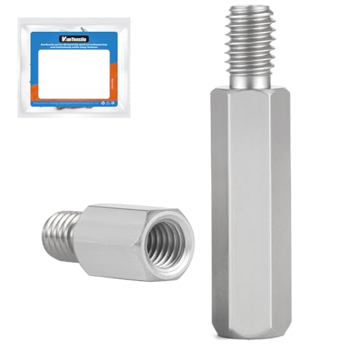Hex Male-Female Standoffs, M2.5x18+6mm Standoff 50-Pcs 303 Stainless Steel - size: M2.5x18+6mm