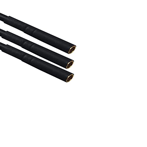 skrnrhrery Banana Gold Bullet Connector Extension Cable, 3.5mm Banana Plug Male Female Cable for RC Brushless Motor ESC Extension Cable RC Auto Boat Parts (16AWG Wire 25CM 3 Pieces) - size: 16AWG wire 25CM 3 pieces