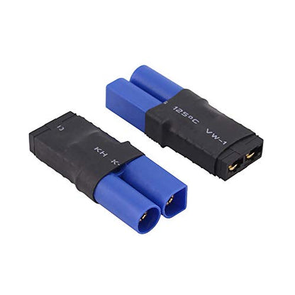 4pcs RC Battery Connector Adapter for TRX to EC5 Style Male Female (C177-4)