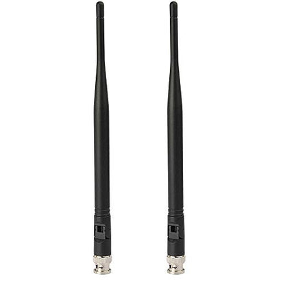 Eightwood UHF 400MHz-900MHz Antenna BNC Male Antennae 2-Pack for Ham Radio Scanner Handheld Amateur Receiver
