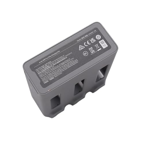 Original 2700mAh Intelligent Flight Battery with Charger Hub for DJI Avata 360 Drone Replacement Flight Time 23 Minutes Battery Spare Parts Accessories (3*Battery+1*Charger Hub) - color: 3*Battery+1*Charger
