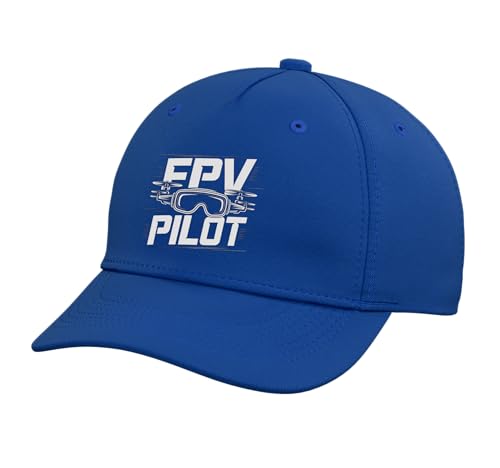 FPV Drone FPV Pilot Racing Freestyle Quad Rotor Adjustable Baseball Hat - color: Royal Blue