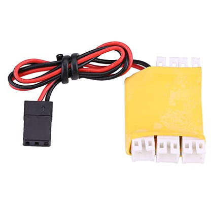 Akozon Rc Plane Navigation Lights Rc Plane Led Light Kit RC Airplane Flashing Light 8 LED Lighting System Kit Simulation Flashing Lights for RC Airplane Helicopter Deformation Model