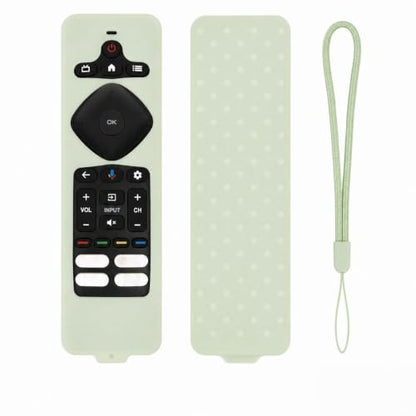 Silicone Case for Philips TV Remote URMT26CND002 (Glow Green) - color: Glow Green