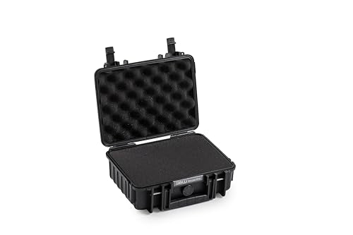 B&W International Type 1000 Outdoor Case with SI Foam - color: Black