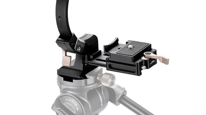 Tilta Adjustable Vertical Camera Support Bracket for Small Cameras | Arca Quick Release Plate | Universal 1/4"-20 Screw | Lightweight Aluminum Alloy | Horizontal & Vertical Configurations (Black)
