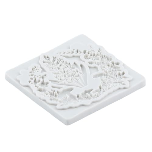 Flower Garland Silicone Molds Mushroom Wreath Polymer Clay Mold - color: Style M
