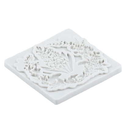 Flower Garland Silicone Molds Mushroom Wreath Polymer Clay Mold - color: Style M