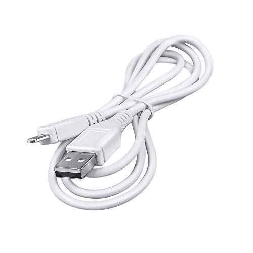 5ft White Micro USB Data/Charging Cable Charger Cord Lead for Flysky FS-IT4 FS-iT4S FSIT4 FSiT4S 4ch 2.4G RC Car Boat Radio System Transmitter Receiver