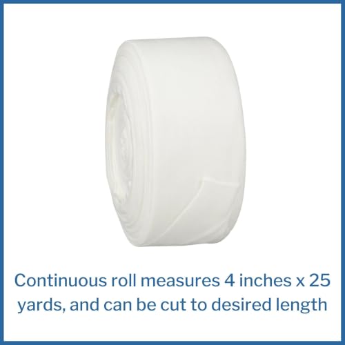 McKesson Stockinette, Non-Sterile, Latex-Free, White, Polyester, 4 in, 1 ct