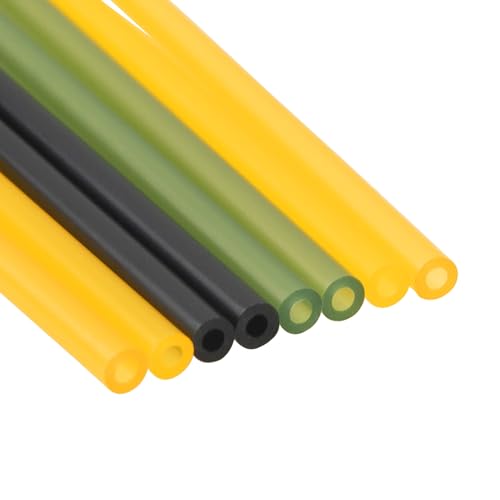 8Pcs ShareGoo Plastic Antenna Tube with Cap for RC Car Boat FPV Drone Quadcopter 2.4G Receivers,Multicolor