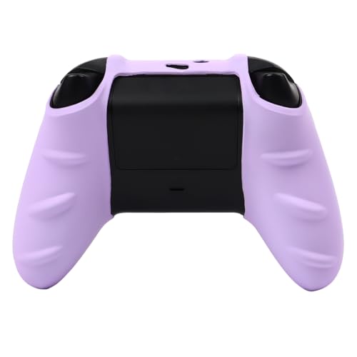 Cat Among Blossoming Branches Skin Compatible with Xbox Series X Wireless Controller, RALAN Protector Case， Customised Thumb Grips Cap - color: Cat Purple