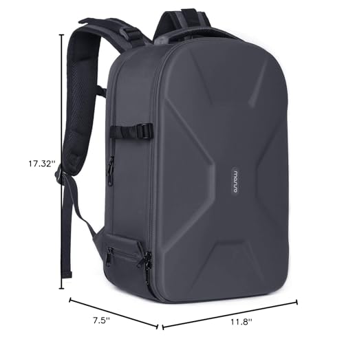 MOSISO Camera Backpack, DSLR/SLR/Mirrorless Photography Camera Bag - color: Gray