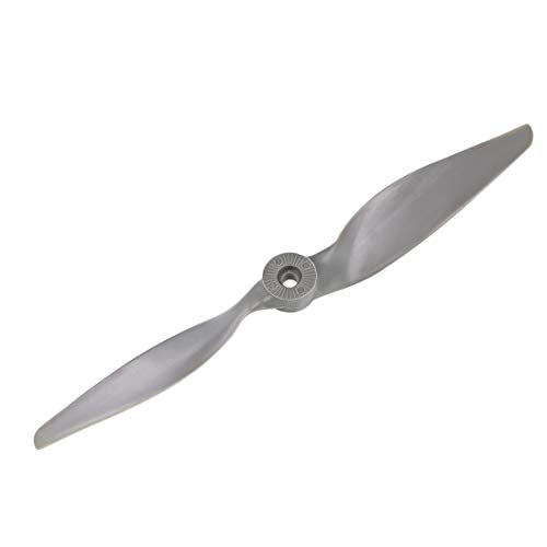 uxcell RC Propellers CCW 9x6 Inch 2-Vane for Airplane Nylon Gray 2Pcs with Adapter Rings - size: 9x6 inch