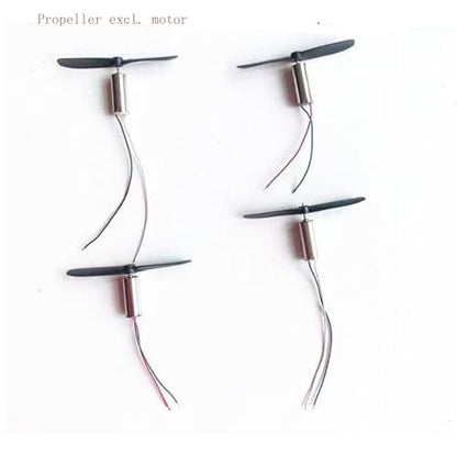 Mini quadcopter propeller, remote control aircraft propeller, mini propeller suitable for small and medium-sized unmanned aerial vehicles, 20 propeller props, 35, 37, 42, 46 mm, etc. (42mm/1.65in（黑色）)