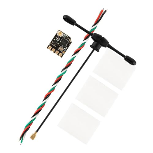 Radiomaster ELRS Receiver RP1 2.4GHz ExpressLRS Nano Receiver with 65mm UFL T Antenna for ELRS FPV Remote Controller Ideal for FPV Drone/Tiny Whoop/Fixed-Wing RC Plane