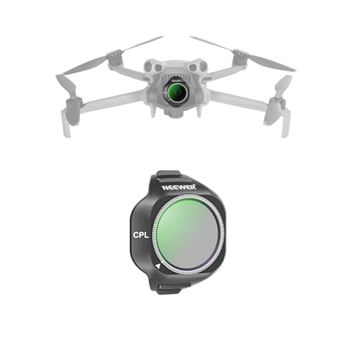 NEEWER CPL Filter Compatible with DJI Mini 5 Pro Drone, Snap On Adjustable Circular Polarizing Polarizer Lens Filter Multicoated Optical Glass Aerial Photography Accessories - size: Mini 5Pro, style: CPL