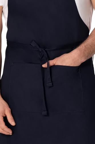 Chef Works Unisex Butcher Apron - color: Navy