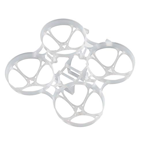 HAPPYMODEL Mobula7 V3 Frame 75mm 2s whoop Frame upgrade spare part for Mobula 7 HD FPV Racing Drone Quadcopter - color: white