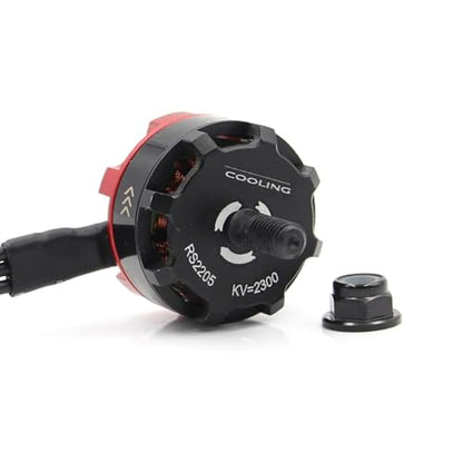 RS2205 2205 2300KV CW CCW FPV Brushless Motor 3~4S Lipo 30A 4in1 ESC for RC Quadcopter Multicopter Racing Drones DIY (1PC RS2205 2300 CCW) - style: 1PC RS2205 2300 CCW