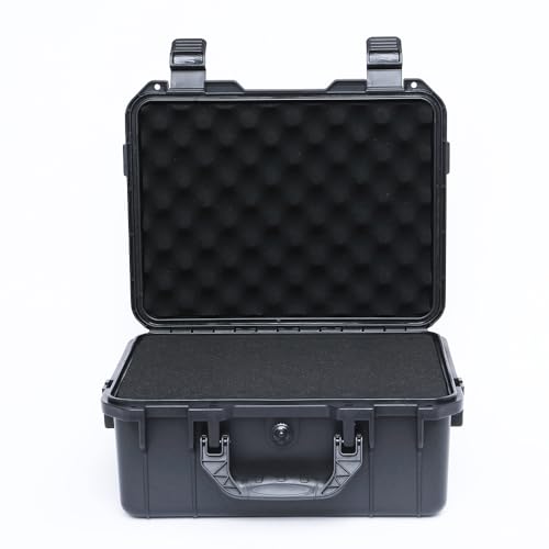 14in Waterproof Hard Shell Case with DIY Customizable Foam Insert (13 x 9.6 x 5.7in Interior) - size: 13 x 9.6 x 5.7 inches