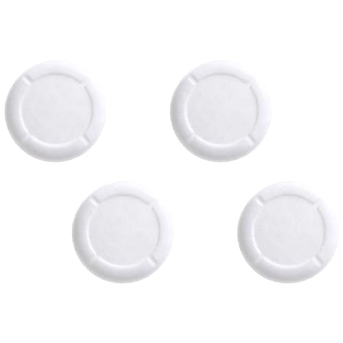 4-Pack White Silicone Joystick Caps for Nintendo Switch - color: White