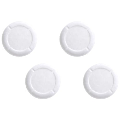 4-Pack White Silicone Joystick Caps for Nintendo Switch - color: White