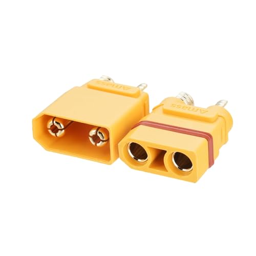 ELFCULB 5 Pairs Amass XT90HW Waterproof Connectors for RC Models - size: XT90HW