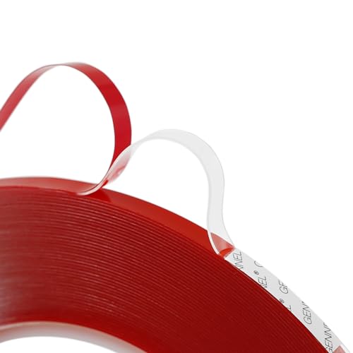5mm x 15M (0.2" x 49ft) Clear Double Sided Strong Adhesive Tape - size: 5mm
