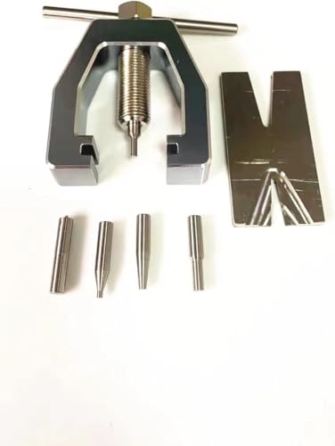 Stainless Steel Pinion Gear Puller Tool Set for RC Helicopter Motor Parts, Micro-Screwdriver Set (4 Pieces) (Upgrade Blue) - color: Upgrade Blue